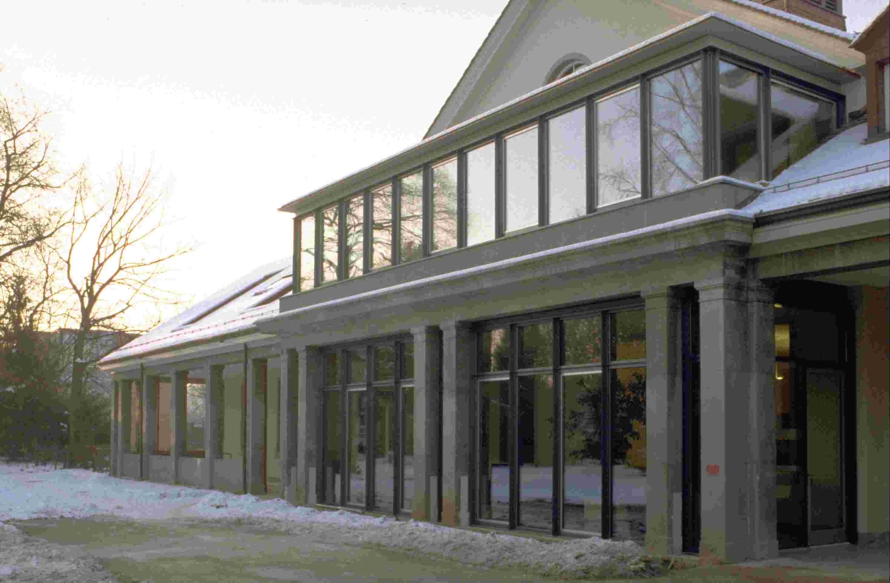 Aussenansicht des Wohnbereichs