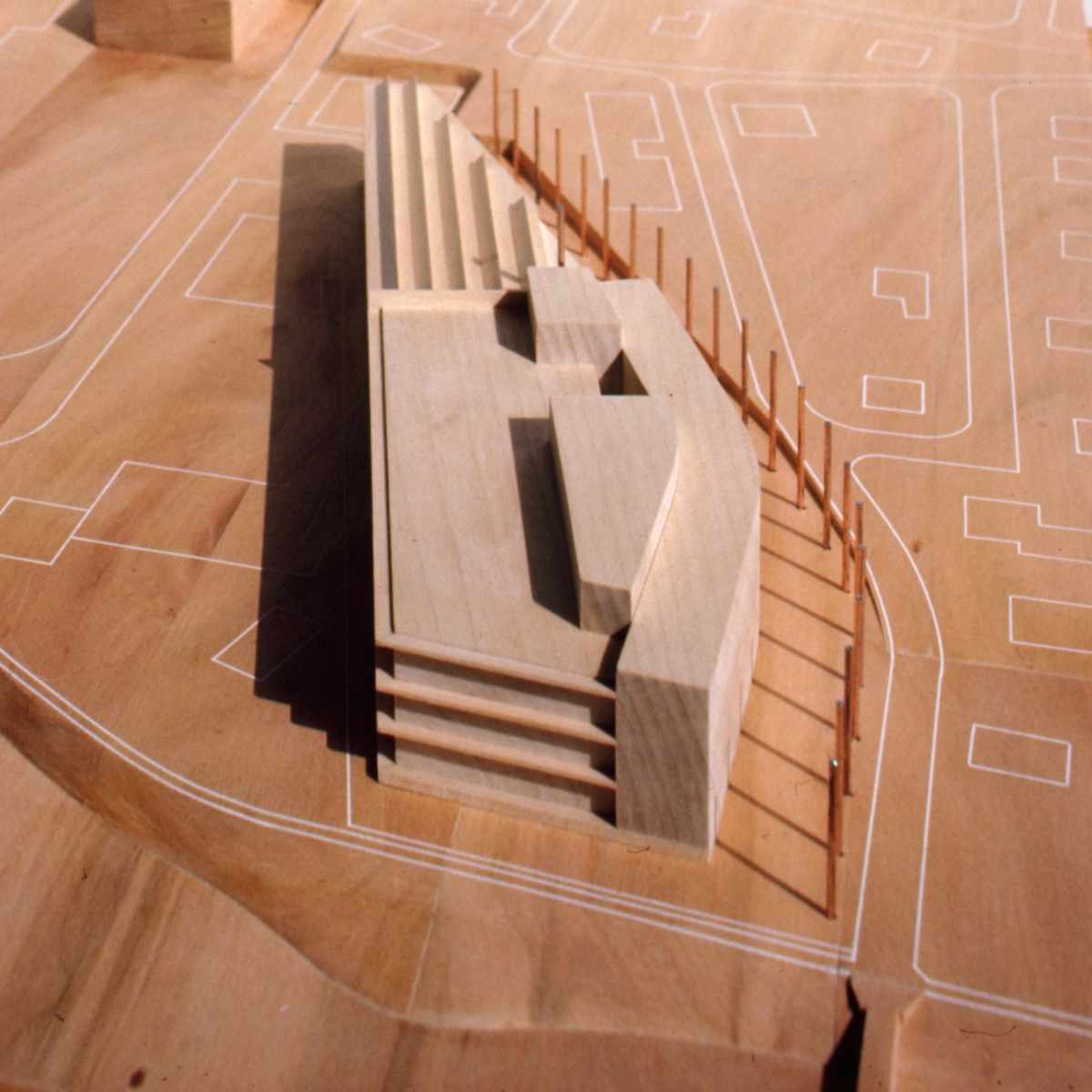 Modell eines möglichen Endausbaus