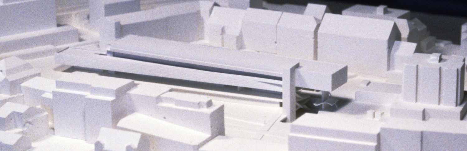 Modellansicht Bürogeschosse