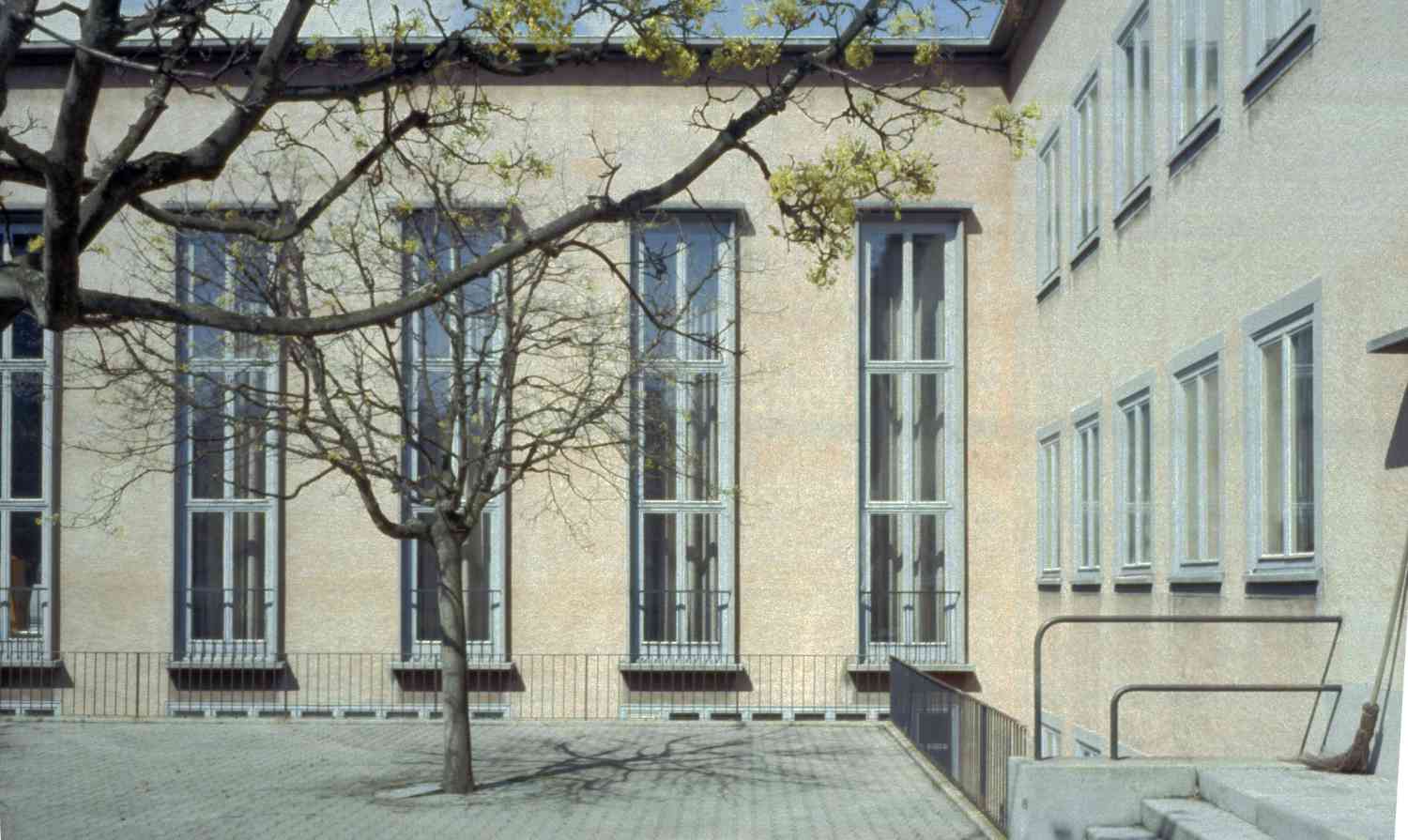 bestehende Hoffassade