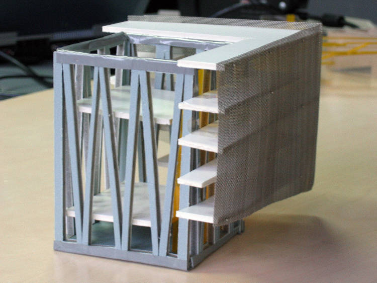 Relation between support and facade.